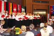 The Transylvania Choir und director Ian Clark