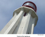 Pointe-au-Pere Lighthouse   [photo: Bob Sandbo]