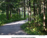 Access road to Reford Gardens at Grand-Metis   [photo: Bob Sandbo]