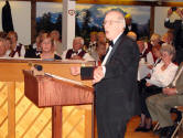 The Mnnerchor Harfentne & conductor Alfred Schormann, Linda Marcinkus on the piano