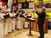 The Lyra Choir from London, Alvin Reimer conducting