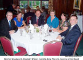 Stephen Woodworth, Elizabeth Witmer, Harold & Betty Albrecht, Annette & Peter Braid  [photo: Herwig Wandschneider]