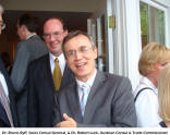 Dr. Bruno Ryff, Swiss Consul General, & Dr. Robert Luck, Austrian Consul & Trade Commissioner