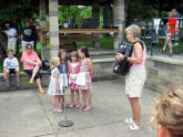 Children singing