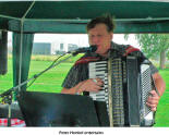 Peter Henkel and his accordion