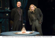 Patrick McManus as Jasper Featherways and Michael Ball as Burrows in Ways of the Heart.   Photo by David Cooper