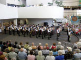 Trachtenmusikkapelle from Nussdorf from Scarborough City Hall to Danube Swabian Club  [photo: Toni Baumann]