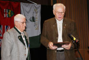 Honouring of the Huber Family, introduction by Helene Schramek, presentation by Ernst Friedel