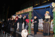 The ceremony with dignitaries Mayor Carl Zehr, Sabine Sparwasser, German Consul General, and of course Knecht Ruprecht