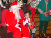 Children love Santa