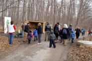 Groups of visitors