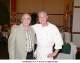 Toni Baumann with Chef Christian Probst