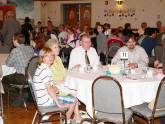 The Easter brunch guests