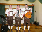 The "Bergspitz Trio" from Thueringen