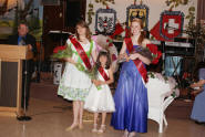 The crowning of  Miss Loreley 2010