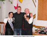 Miss Danube 2010 Cheyenne Kertes, Stephen Weiss & President Joe Folk