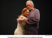 Christopher Plummer as Prospero and Trish Lindström as Miranda - Photo: David Hou
