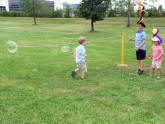 The bubble race