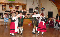 The Almrausch Dancers and visiting dance groups