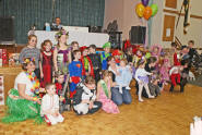 Children in their costumes