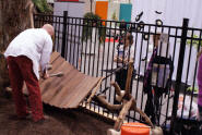 The Bienenstock display of a natural playground