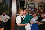 The Edelweiss Choir with Linda Marcinkus and Dr. Richard Heinzle conducting