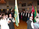 Parade of costumes and flags