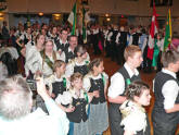 Parade of costumes and flags