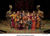 Members of the company in Camelot - photo: David Hou