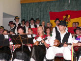 Members of the choir in performance