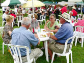 Lots of guests in a splendid setting