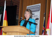 Brenda Halloran, Mayor of the City of Waterloo