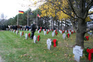 The gravesite cared for by the Remembrance Society of Kitchener