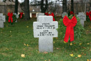 The gravesite cared for by the Remembrance Society of Kitchener