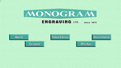 An Engravering Company's Website